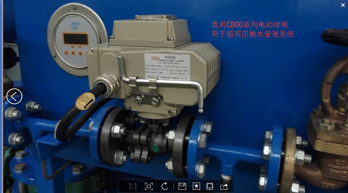 C800系列电动阀（电动球阀